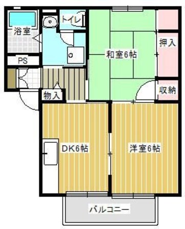 タウンホーム伊藤の物件間取画像